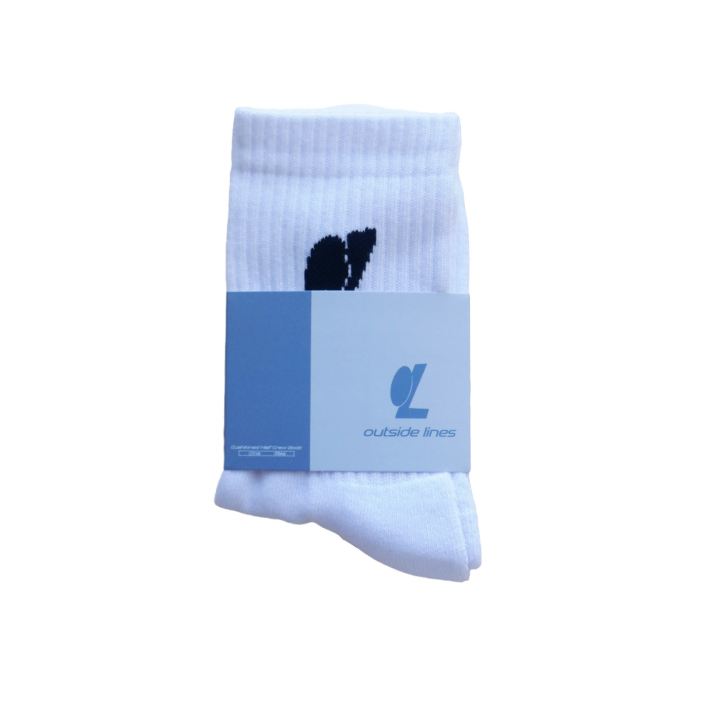 Half Crew Cushioned Tennis Sock