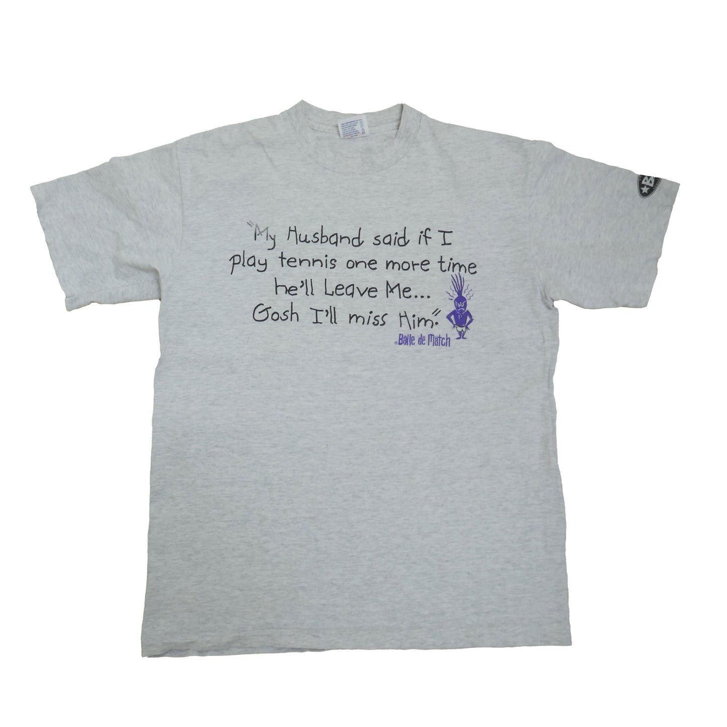 Vintage Balle de Match Tennis T-Shirt