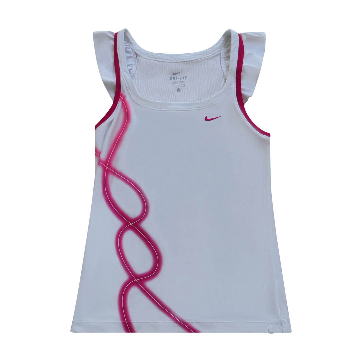 Vintage Nike Dri-Fit Women's Graphic Tennis Tank Top