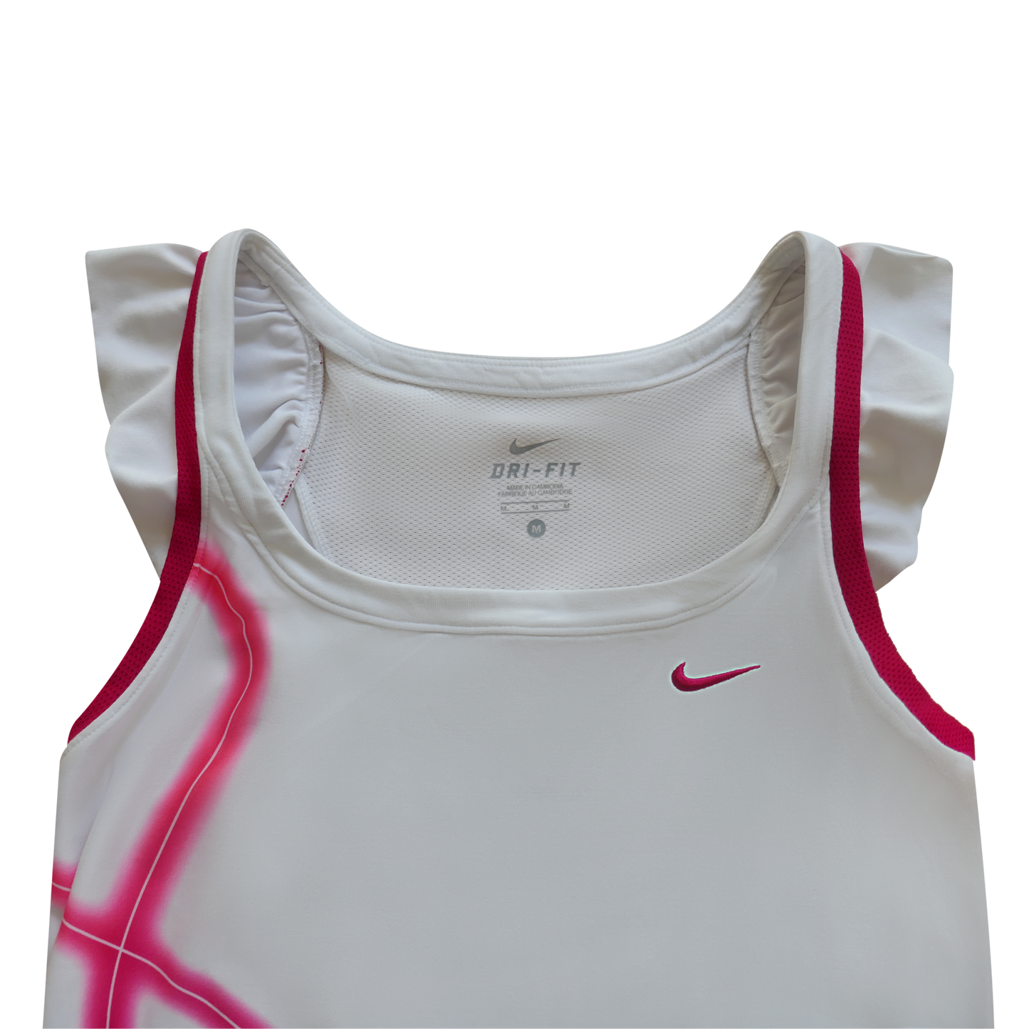 Vintage Nike Dri-Fit Women's Graphic Tennis Tank Top