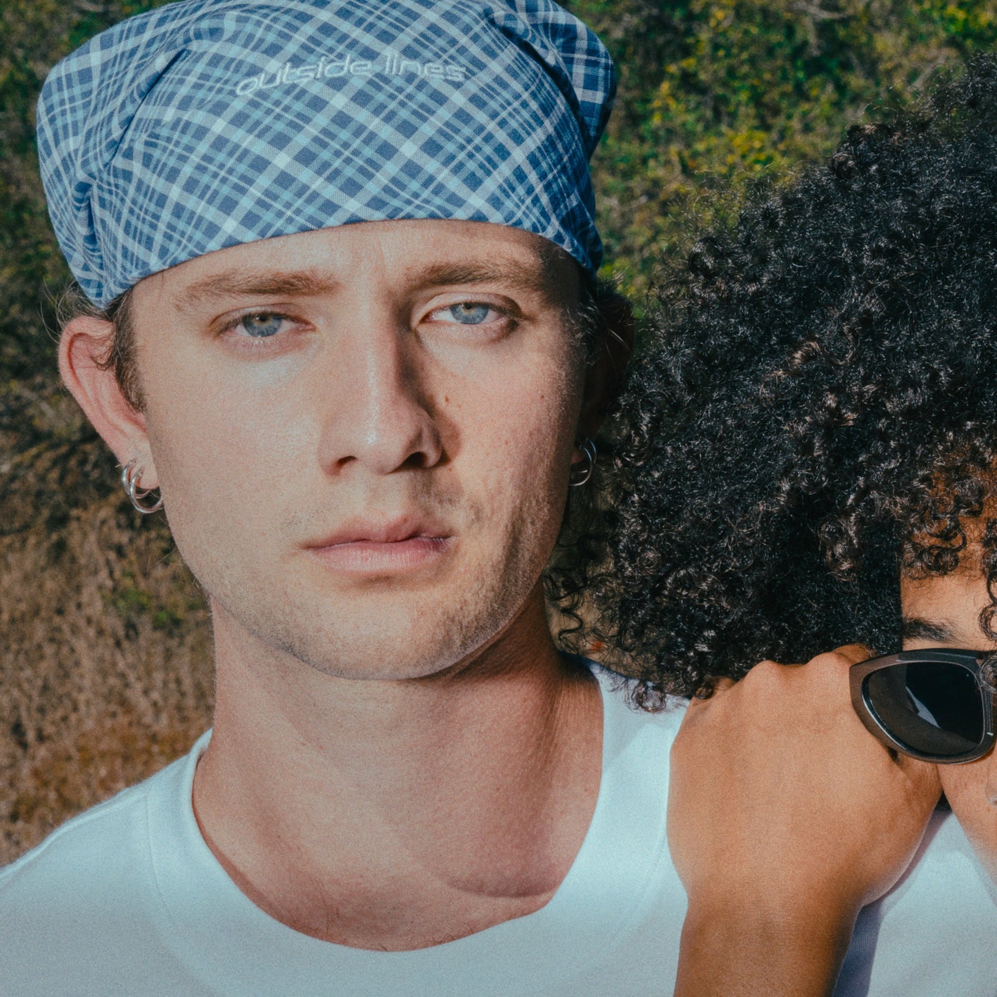 Cotton Plaid Bandana