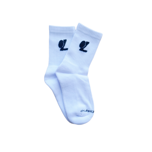 Half Crew Cushioned Tennis Sock