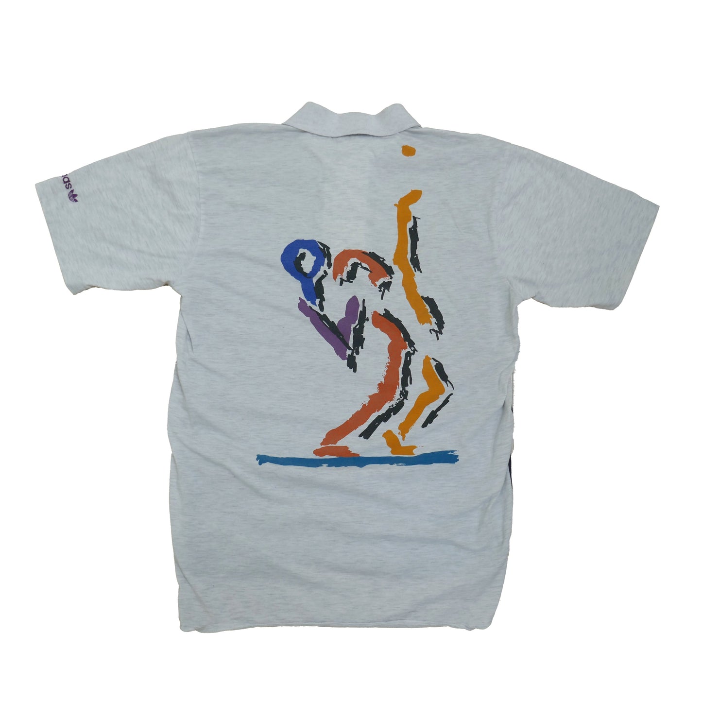 Vintage Adidas ATP Tour Graphic Polo Tennis Shirt