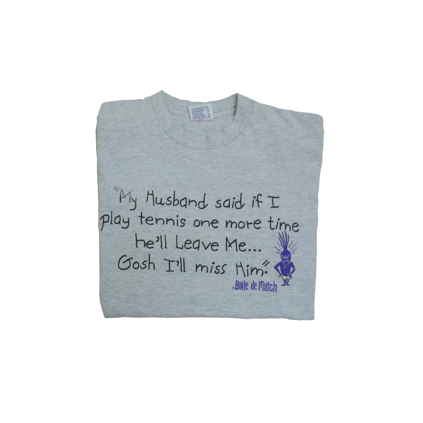 Vintage Balle de Match Tennis T-Shirt