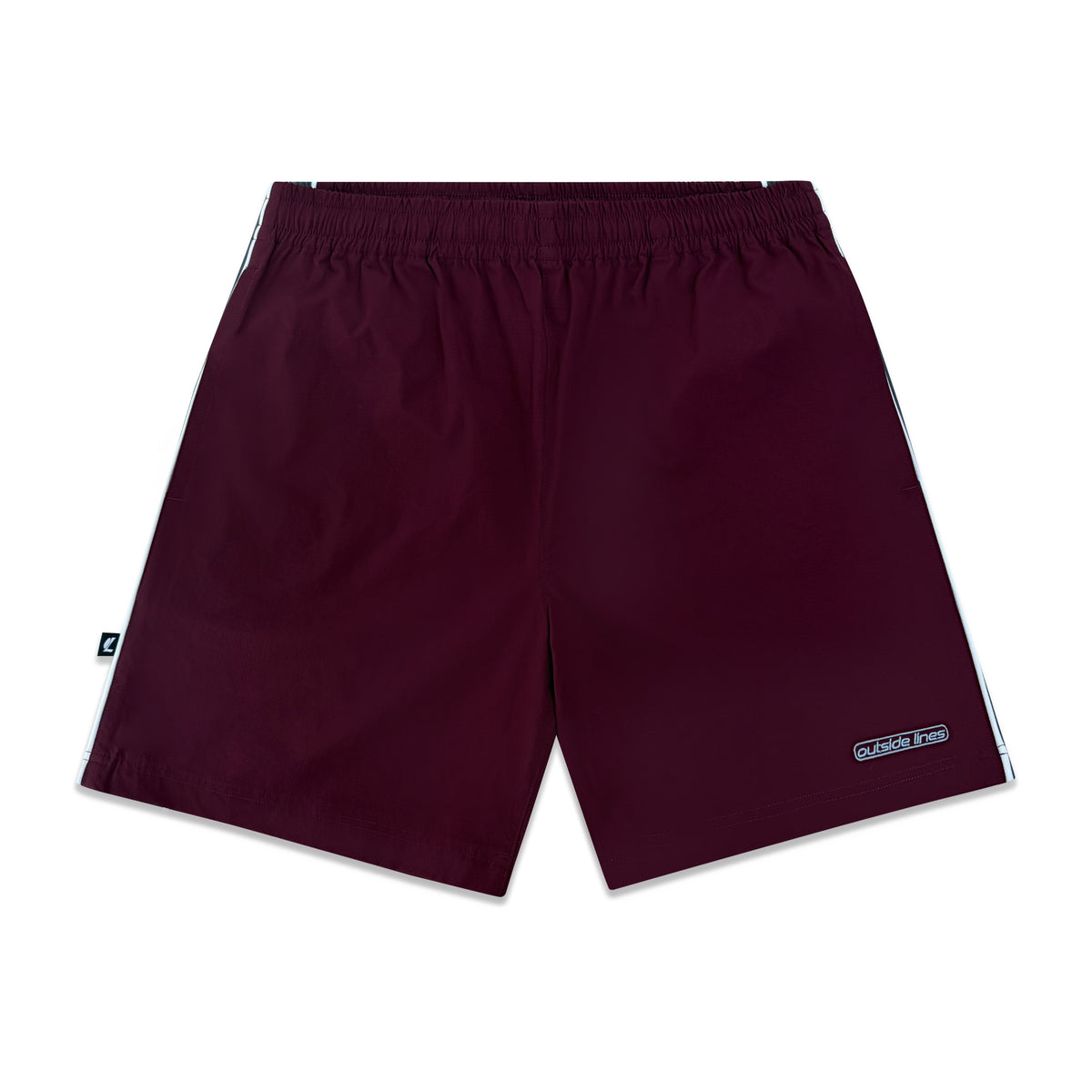 Rip-It Tennis Short - Maroon